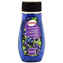Cora, Gel douche cassis myrtille