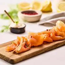 Votre poissonnier propose, Filet de saumon fumé