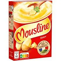 Mousline, Purée nature x 4