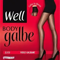 Well, Collant BODY GALBE Voile galbant Noir taille 1
