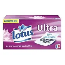 Lotus, Boîte mouchoirs ultra x72