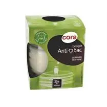 Cora, Bougie verre anti-tabac
