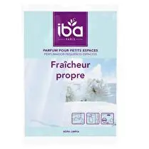 Iba, Parfum pour petits espaces enveloppes crochets fraîcheur propre