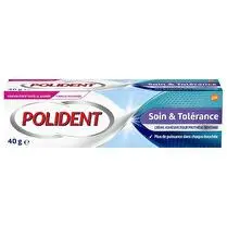 Polident, Crème fixative soin et tolérance