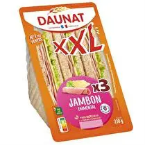 Daunat, XXL  jambon emmental salade