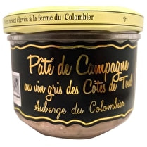 Les saveurs du Colombier, Pâté de campagne Au vin gris de Toul - 330 g