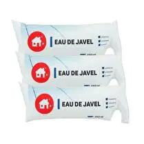 Le moins cher, Eau de javel