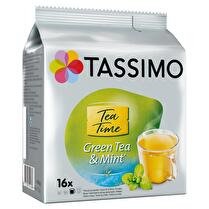 TASSIMO Capsule twinings thé vert à la menthe x16