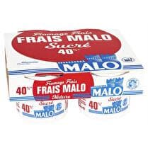 MALO Fromage frais sucré 6,5 % MG