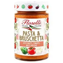 Florelli, Pasta & bruschetta artichauts, tomates, maascarpone