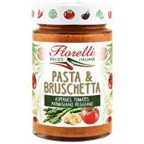 Florelli, Pasta & bruschetta Asperges , tomates , Parmesan