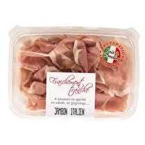Corte del gusto, Chiffonnade de jambon cru