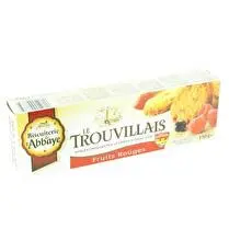 Biscuiterie de l'Abbaye, Etui trouvillais fr.Rouge