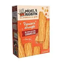 Michel et Augustin, Palmiers allongées pur beurre au sucre un peu caramélisé
