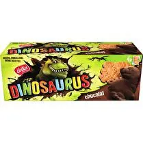 Lotus, Dinosaurus - Biscuits nappage chocolat noir