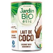 Jardin bio étic, Lait de coco BIO