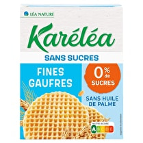 Karéléa, Fines gaufres sans sucre