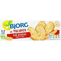 Bjorg, Biscuits palmiers BIO