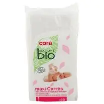 Nature bio, Maxi carre bébé