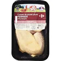 Carrefour, CUISSE DE POULET FERMIER LABEL ROUGE JAUNE