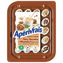 Apérivrais, Bouchées de fromage noix, noisettes et amandes croquantes