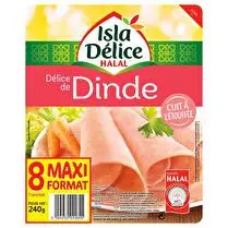 Isla délice, Délice de dinde Halal x8