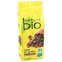 Nature bio, Café en grains pur arabica BIO