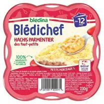 Blédina, Blédichef - Hachis parmentier des tout-petits dès 12 mois