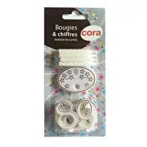 Cora, Chiffres +  bougies