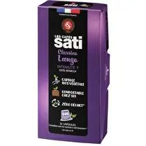 Sati, Café capsules lungo x10
