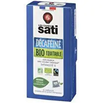Sati, Capsules café décafeiné x10