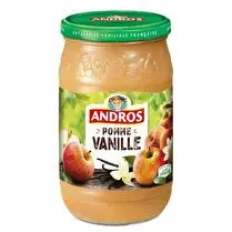 Andros, Bocal pomme vanille