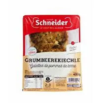 Schneider, Galettes de pommes de terre