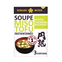 Hikari, Soupe miso tofu naganegi petits oignons