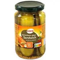 Cora, Cornichons pour sandwich