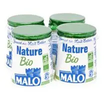 Malo, Yaourt nature bio