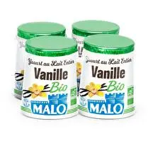 Malo, Yaourt vanille bio