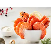 Votre poissonnier propose, Crevette rose cuite 20/30