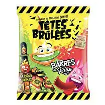 Têtes brûlées, Barres de rire fraise/pomme
