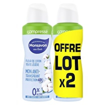 Monsavon, Déodorant Coton