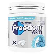 Freedent, White - Chewing-gum menthe douce dragées x60