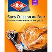 Albal, Sacs cuisson au four XL 60x55cm