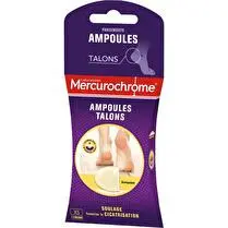 Mercurochrome, Pansements ampoules grand format