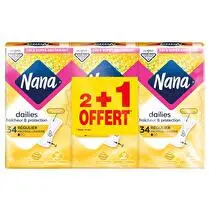Nana, Protège lingerie Normal plat