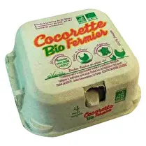 Cocorette, Oeufs fermier bio