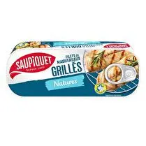 Saupiquet, Filet de maquereaux grillés natures