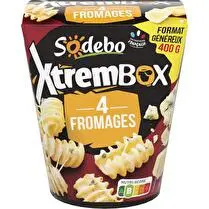 Sodebo, Xtrem box Radiatori 4 fromages
