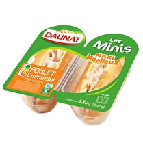 Daunat, Les Minis blanc de poulet emmental