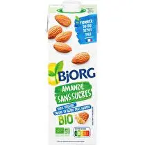 Bjorg, Lait d'amandes sans sucres BIO
