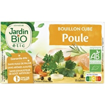 Jardin bio étic, Cube bouillon poule bio